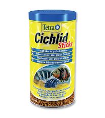 Tetra Cichlid Sticks tyčinky v tvare chrobákov pre cichlidy
