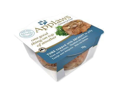 Kalíšek APPLAWS Cat Tuna with Anchovy Layer 70 g