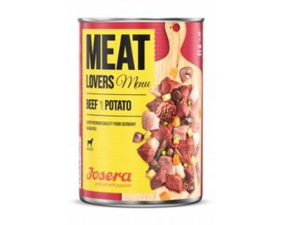Josera Dog konz.Meat Lovers Menu Beef with Potato 400g