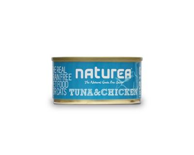 Naturea GF cat vlhké - Tuna, Chicken 80g