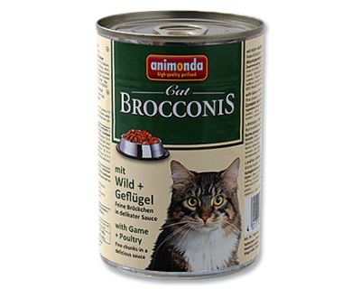 Animonda Brocconis Konzerva - zverina & hydina pre dospelé mačky 400 g