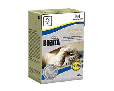 Bozita Feline Indoor & Sterilised TP 190g