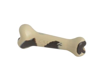 Hračka pes Kost JAW-GYM guma malá Karamel 1ks Rogz