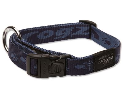 Obojek pre psa nylonový - Rogz Alpinist - modrý - 2 x 34 - 56 cm