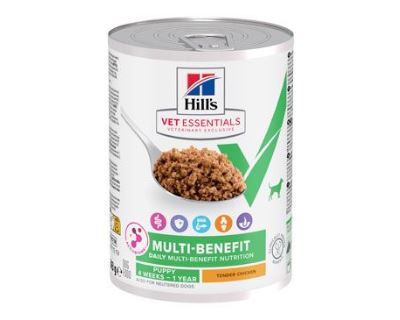 Hill's Can. VE Puppy MB Growth Chicken konzerva 363g