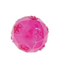 Hračka pes míček TRP BALL 6cm růžová Zolux