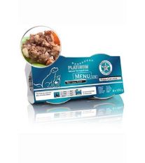 Platinum Menu Mini Turkey+Salmon 4x100g