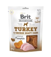 Brit Jerky Turkey Meaty Coins 200g