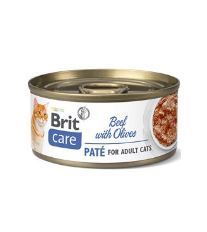 Brit Care Cat konz  Paté Beef&amp;Olives 70g