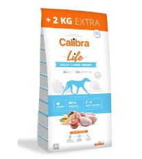 Calibra Dog Life Adult Large Breed Chicken 12+2kg
