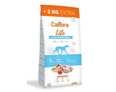 Calibra Dog Life Adult Large Breed Chicken 12+2kg