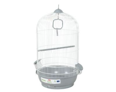 Klec ptáci PRIMO Carmen 40cm bílá/šedá Zolux