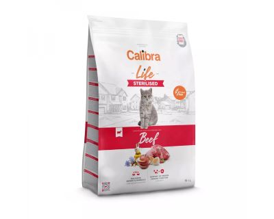 Calibra Cat Life Sterilised Beef 6kg
