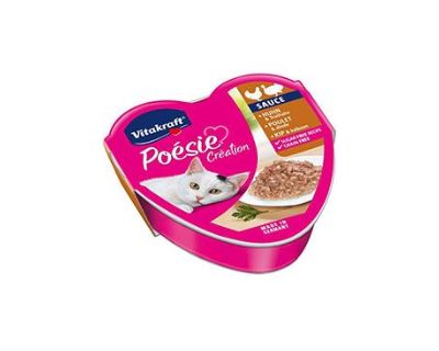 Vitakraft Cat Poésie Création Sauce kuře a krůta 85g