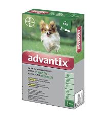 Advantix Antiparazitný pipeta pre psov