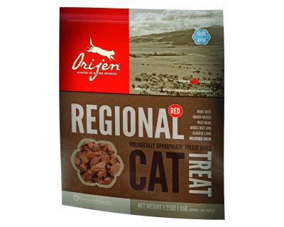 Orijen Cat Regional Red - pochúťka sušené mäso viacdruhové 35g