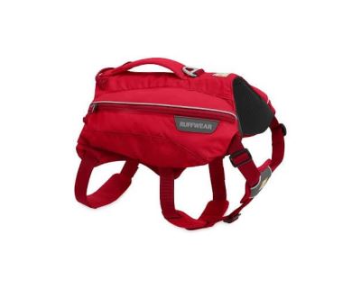 Ruffwear batoh pro psy, Singletrak Pack, červený, velikost L/XL