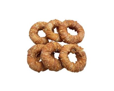 Pochoutka Donut s kuřecím masem 12,5cm 6ks