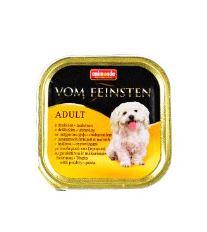 Animonda Vom Feinsten Menue Paštéta - hydina &amp; cestoviny pre dospelých psov 150 g