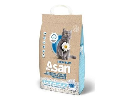 Asan Cat Fresh blue ekologická podstielka 10 l