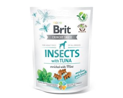 Brit Care Dog Crunchy Crack. Insec. Tuna Mint 200g