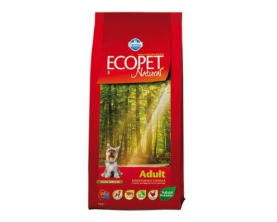 Ecopet Natural Adult Mini 12kg+2kg ZDARMA