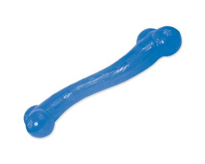 Hračka DOG FANTASY Strong kost gumová dlouhá modrá 30,4 cm