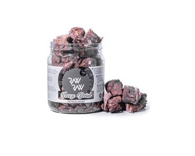 Raw Raw pochoutka mrazem sušené Pštrosí maso 90g