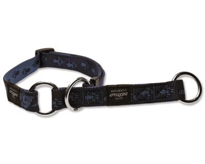Obojok pre psov nylonový polosťahovací - Rogz Alpinist - modrý - 2,5 x 43 - 70 cm