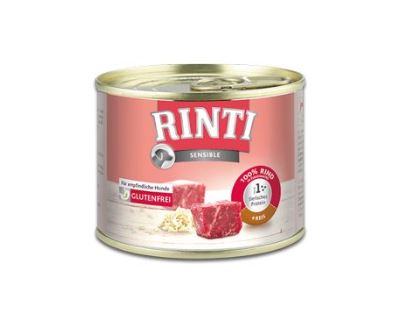 Rinti Sensible konzerva - hovädzie & ryža pre psy s citlivým trávením 185 g