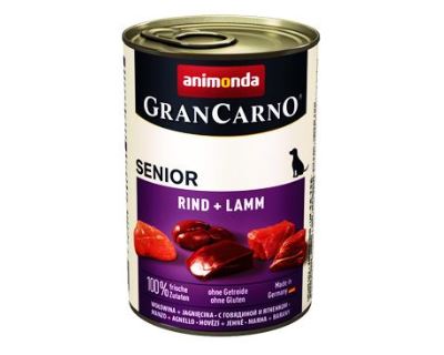 Animonda Gran Carno Senior Konzerva - teľacie & jahňacie 400 g