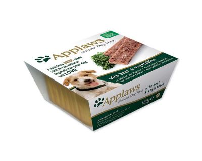 Paštika APPLAWS Dog Pate with Beef & Vegetables 150 g