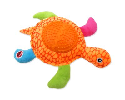 Hračka LET`S PLAY želva oranžová 22 cm