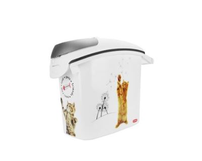 Curver Kontajner na suché krmivo so vzorom mačky, 6 kg