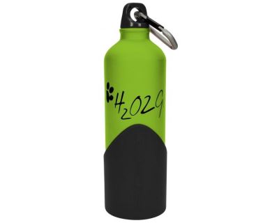 H2o2go Cestovné fľaša na vodu zelená 750 ml