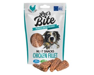 Brit Let's Bite Meat snacks Chicken Fillet 80 g