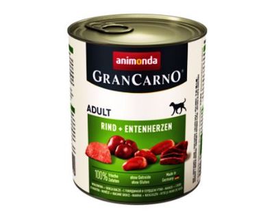 Animonda Gran Carno Konzerva - morka & kačica pre psov 800 g