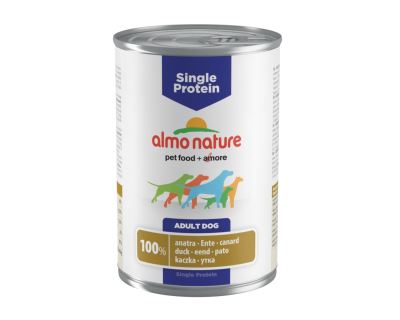 Almo Nature - 100% single protein - Kachna 400g