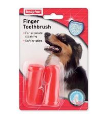 Zubná kefka pre psov Beaphar Dog-A-Dent na prst