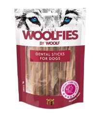 Pochoutka dentální Woolfies Dental Sticks S 200g