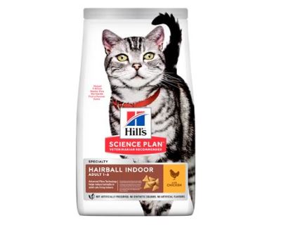 Hill's Fel. Dry Adult"HBC for indoor cats"Chicken 10kg