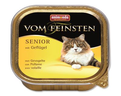 Animonda Vom Feinsten Senior Paštéta - hydinové pre mačky od 7 rokov 100 g