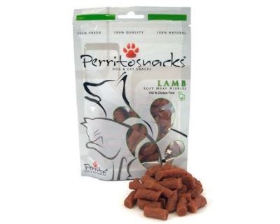 Perrito Snacks Lamb Nibbles - jahňacie maškrta pre psov a mačky 50 g