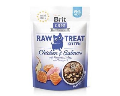 Brit Raw Treat Cat Indoor&Antistress, Chicken 40g