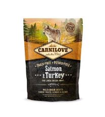Carnilove Dog Salmon &amp; Turkey for LB Adult NEW