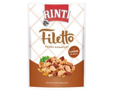 Kapsička RINTI Filetto kuře + jehně v želé