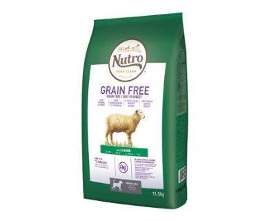 NUTRO Dog Grain Free Senior Lamb 11,5kg