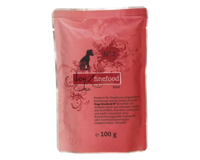 Dogz Finefood No.2 Kapsička - hovädzie 100 g