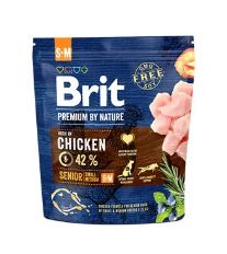 Brit Premium by Nature Dog Senior S+M 1 kg