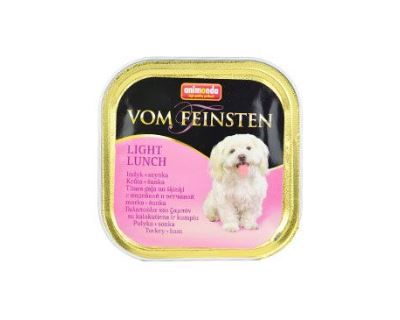 Animonda Vom Feinsten Light Paštéta - morka & šunka pre psov s nadváhou 150 g